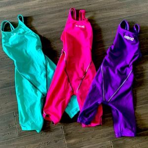 Lot of 3 Arena Girls Powerskin Tech Suits